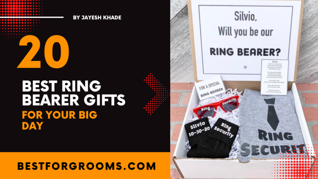 20 Best Ring Bearer Gifts For Your Big Day