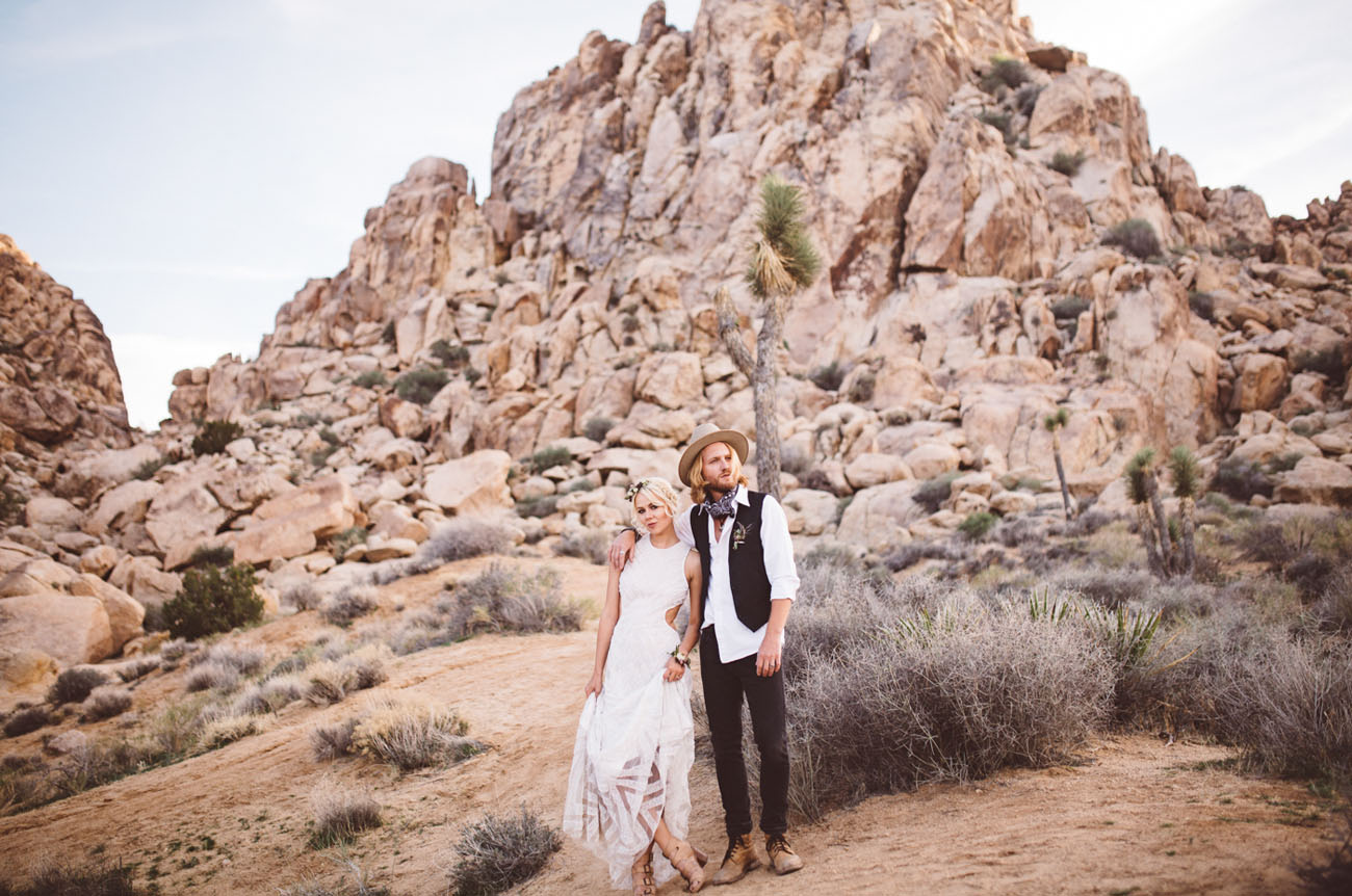 Bohemian Elopement Dress 