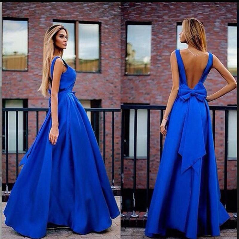 Strapless Cocktail Dress with Open Back