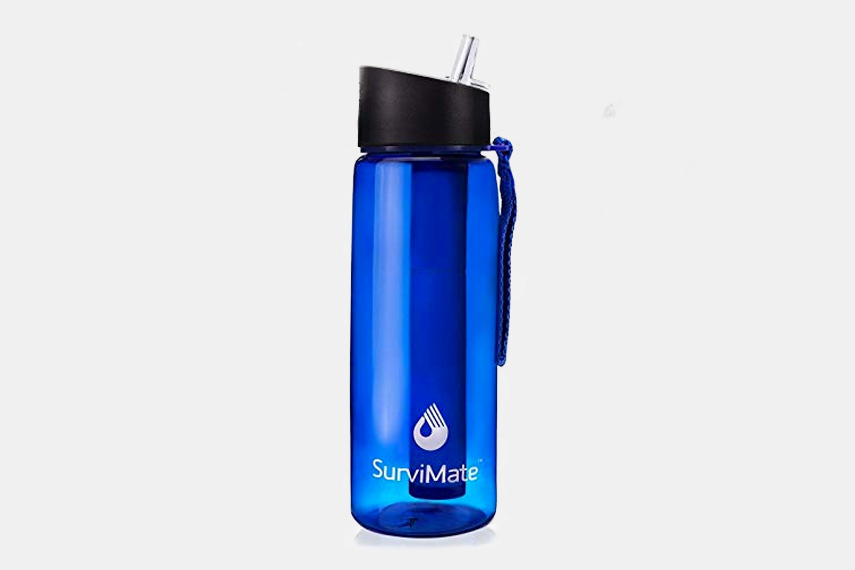 Water bottle filter